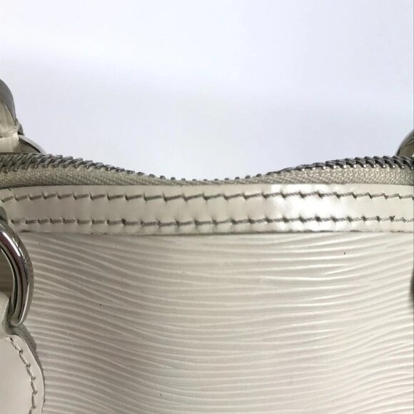 LOUIS VUITTON M4229J Epi LockitPM Tote Bag Hand Bag Epi Leather Ivoire White - Picture 11 of 16